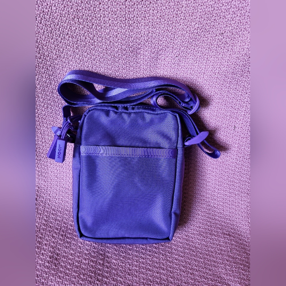 Nordstrom BABOON TO THE MOON Nylon Sling Crossbody Purple Bag - Picture 8 of 15